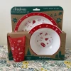 Tots to Tweens Christmas 3 Piece Dinnerware Set