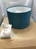 Habitat Blue Velvet Easy Fit Lampshade 30cm