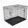 Double Door 36 Inch Pet Cage Large
