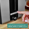 2 Slice Toaster 1050W Black Stainless Steel Bosch TAT7203GB