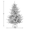 HABITAT 6FT NATURAL LOOK UPSWEPT MIXED TIP CHRISTMAS TREE