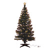 HABITAT 5FT FIBRE OPTIC WARM WHITE CHRISTMAS TREE WITH STAR
