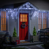Habitat 360 White LED Christmas Icicle Lights