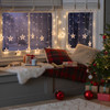 Argos Home Warm White Star Shaped Christmas Curtain Lights