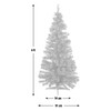 HABITAT FIBRE OPTIC 6FT CHRISTMAS TREE