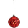 Christmas Baubles Red Silver Mixed Shapes Argos Home