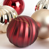 Christmas Baubles Red Gold Pack 33 Habitat