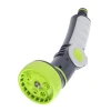 Garden Hose Spray Gun 8 Pattern Multi Function Watering Nozzle Green G F