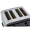 4 Slice Toaster 2300W Black Cookworks Pyramid T395TE