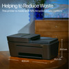 Wireless Inkjet Printer Scanner Copier ADF HP DeskJet 4310 A4 Black No Ink