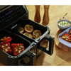 Dual Basket Air Fryer 9L 2600W Cookworks KDF 5577DTW