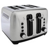 Four Slice Toaster Cookworks Stainless Steel 1900W Browning Controls