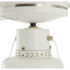 Argos catalogue image 5 of 7: Ceiling Fan With Light Habitat Schoolhouse White 132cm Pull Chain.