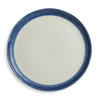 Blue Artisan Stripe Dinner Set Stoneware Habitat 11 Piece. Catalogue 12-piece photo; actual stock listing supplies 11 pieces only.