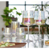 Wine Glasses Set of 4 Iridescent Fluted Habitat Long Stem 528ml - Argos catalogue image 1 of 6.