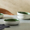 Pasta Bowls Set of 4 Green Raw Edge Habitat Stoneware - Argos catalogue image 1 of 5.