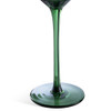 Champagne Flutes Set of 4 Green Wide Ribbed Glass Habitat 150ml - Argos catalogue image 4 of 5.