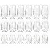 Daytime Drinking Glasses Clear Habitat Set of 18. Official original catalogue image of this product.