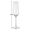 Champagne Flutes Iridescent Lustre Set of 3 Habitat Glassware - Argos catalogue image 2 of 6. Original retailer photos may show 4 pieces; only 3 supplied in this listing.