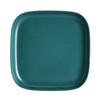 Teal Matte Square Stoneware Dinner Set Habitat 11 Piece. Catalogue 12-piece photo; actual stock listing supplies 11 pieces only.
