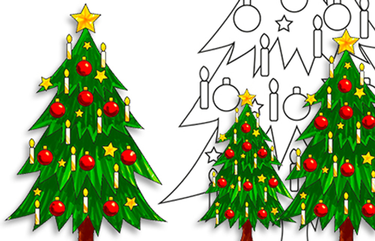 free-printable-christmas-tree-best-office-supplies-ltd for Christmas Tree Clip Art Free Printable Free Printable Christmas Tree - Best Office Supplies Ltd for Christmas Tree Clip Art Free Printable