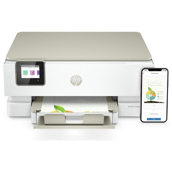 HP Plus Envy Inspire 7220e All-in-One Inkjet Printer 