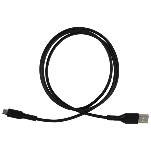Micro USB Charging Cable Data Sync Lead 0.6m Black Fast Charger Cord