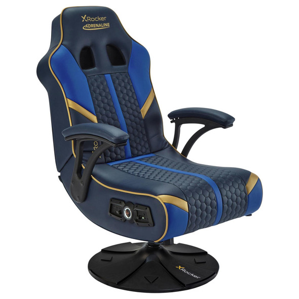 Gaming Chair X Rocker Adrenaline 2.1 Bluetooth RGB Audio Used