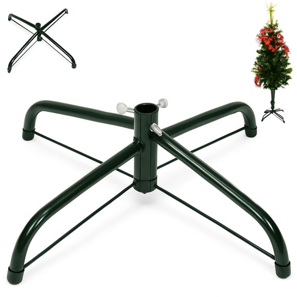 Christmas Tree Stand 50cm Metal Base – Green *NEW*