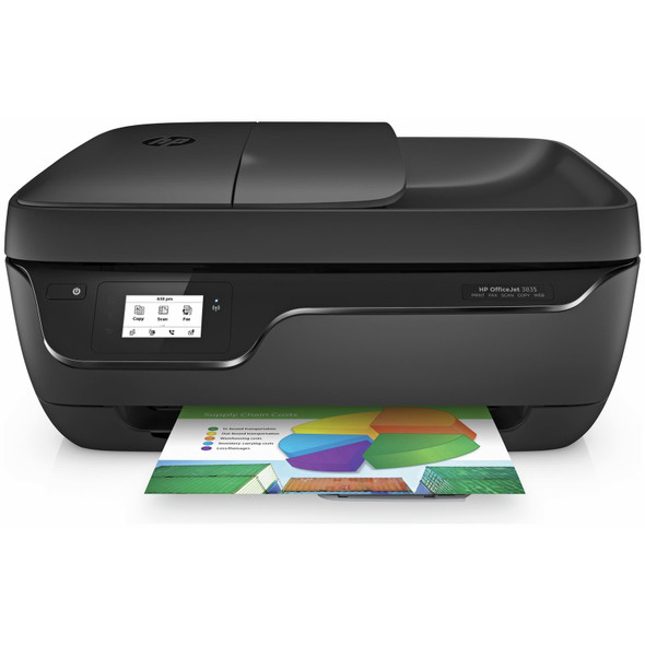 HP OfficeJet 3835 All-in-One WiFi Printer Used Ink Cartridges Not Included
