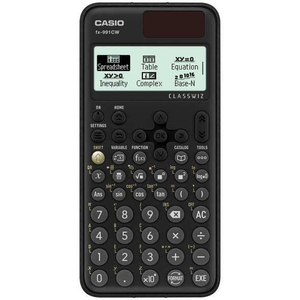 Casio FX-991CW Scientific Calculator Exam Approved Black