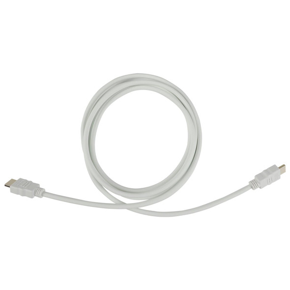 HDMI Cable 2m High Speed Gold Plated Ethernet 1080p TV Monitor Gaming White