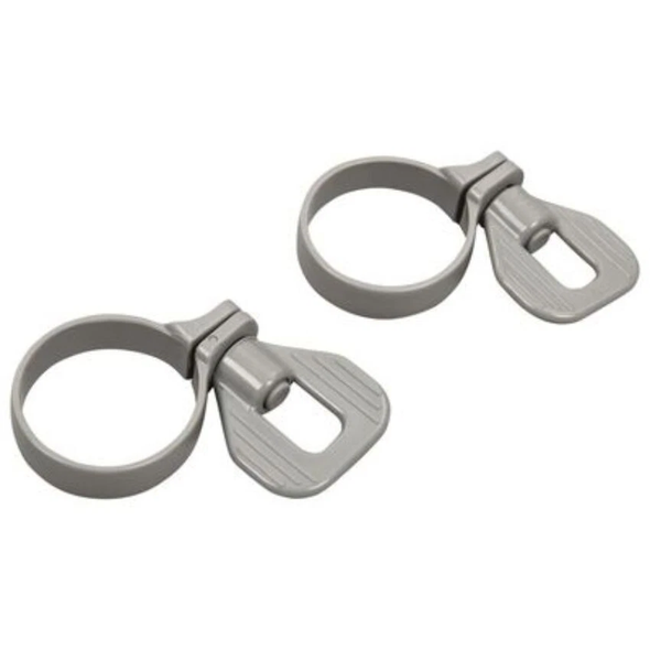 Pool Hose Clamps 32mm 2 Pack Bestway Filter Pump Plastic Replacement Clips