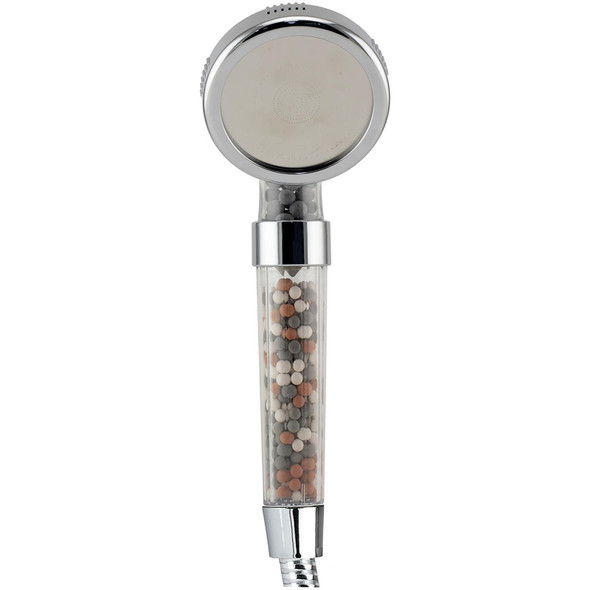 Shower Head High Pressure 3 Function Filtered Water Saving JML Pure Plus Chrome