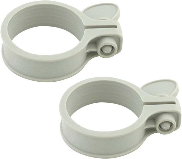 Hose Clamps 38mm 1.5 Inch Pool Pump Filter Pipe Stainless Steel Bestway 2 Pack