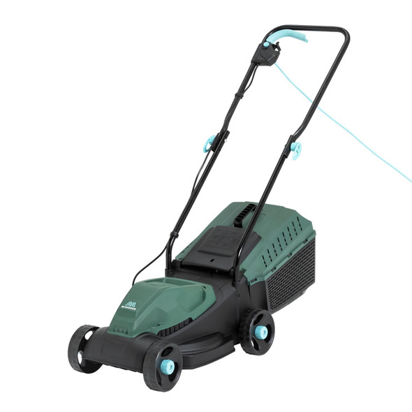 Electric Lawnmower 1200W 31cm Corded Rotary Mower 30L Grass Box McGregor