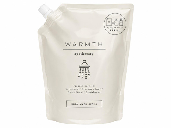 Body Wash Refill 1L M&S Apothecary Warmth Cardamom Sandalwood Cedar 1000ml