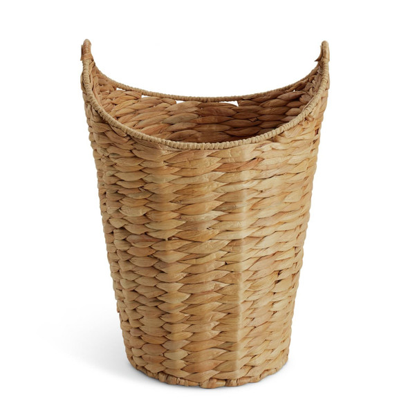 Toilet Roll Storage Basket Bamboo Woven Natural Bathroom Habitat Holds 10 Rolls