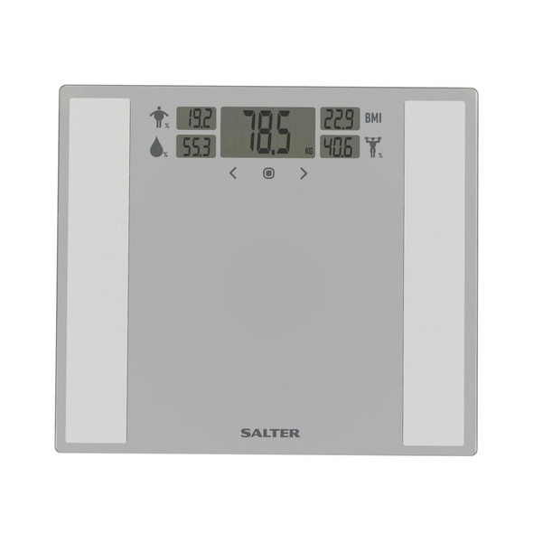 Body Analyser Bathroom Scales 200kg Digital BMI Body Fat Muscle Salter Dashboard