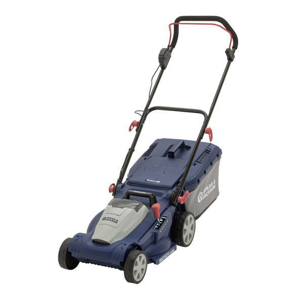 Cordless Lawnmower 36V 37cm Rotary Mower 2 Batteries Spear Jackson SCR3637A