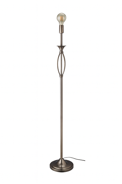 Floor Lamp Antique Brass Tall Standing Light Habitat Milan B22 144cm NO SHADE