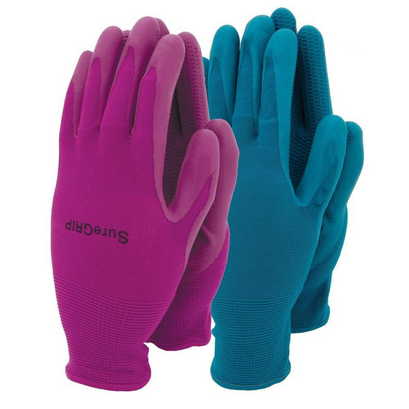 Town & Country Women's SureGrip Twin Pack Gardening Gloves image 1