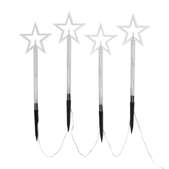 Argos Home Christmas Star Path Finder Lights Pack of 4