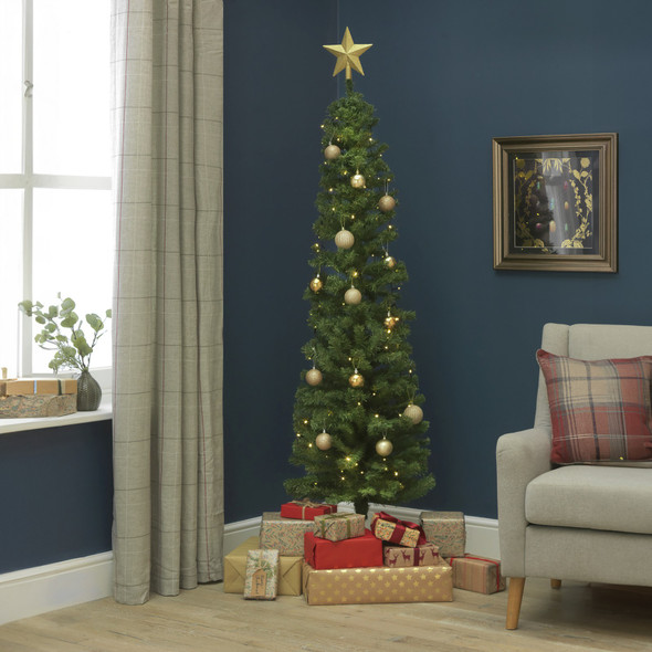 HABITAT 6FT PENCIL CHRISTMAS TREE
