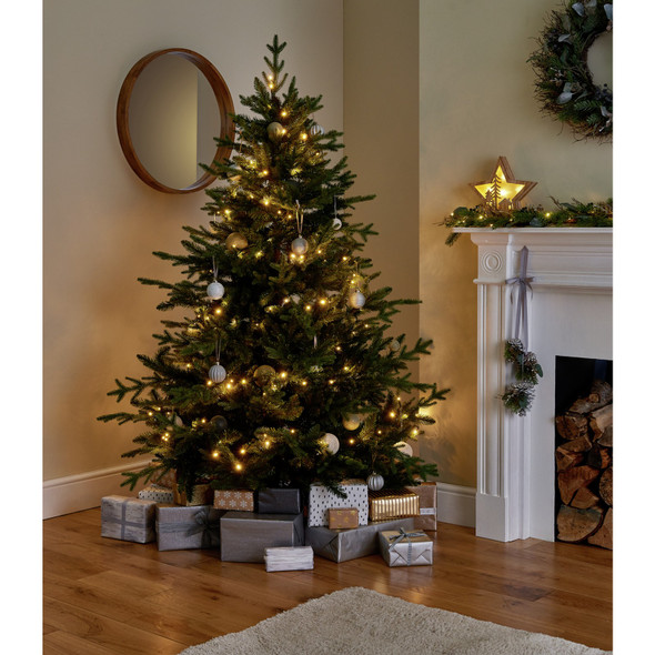 6ft Mixed Tip Upswept Artificial Christmas Tree Habitat image 1