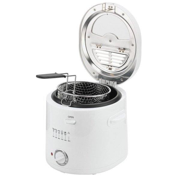 Deep Fat Fryer 1 5L 1000W Cookworks XJ 10301 White
