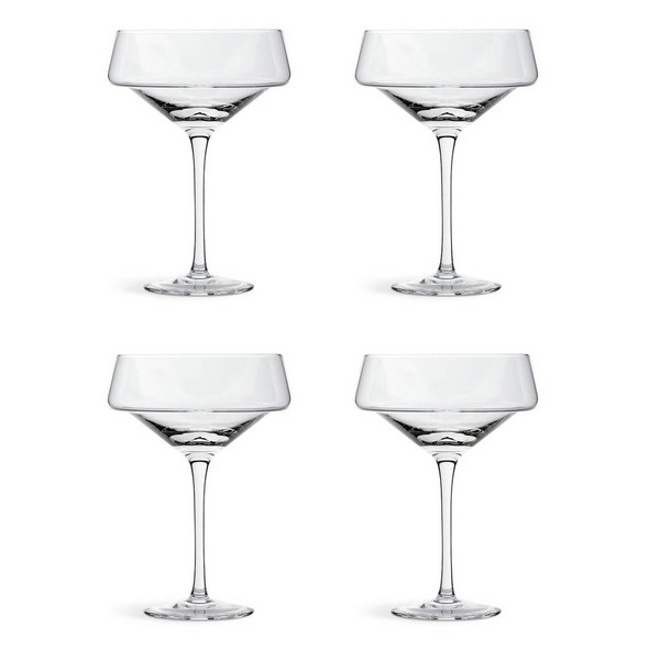 Champagne Coupe Glasses Sahara Set of 3 Clear Habitat 366ml - Argos catalogue image 3 of 6. Original retailer photos may show 4 pieces; only 3 supplied in this listing.