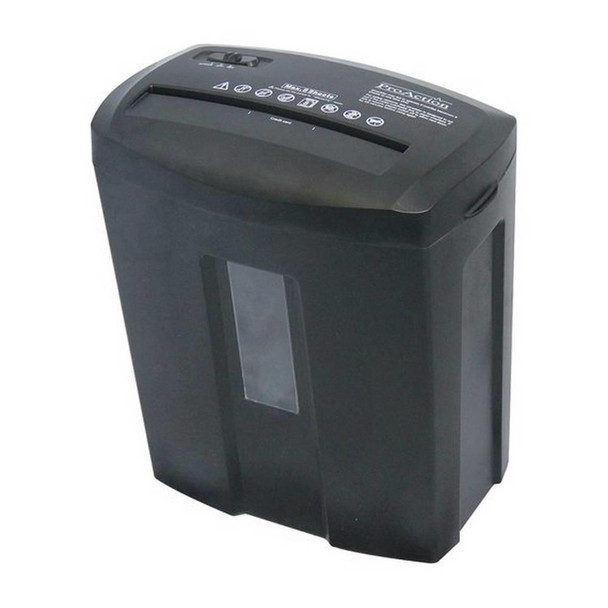 ProAction Paper Shredder 8 Sheet 15 Litre Micro Cut Cross Cut A4 Auto on Reverse