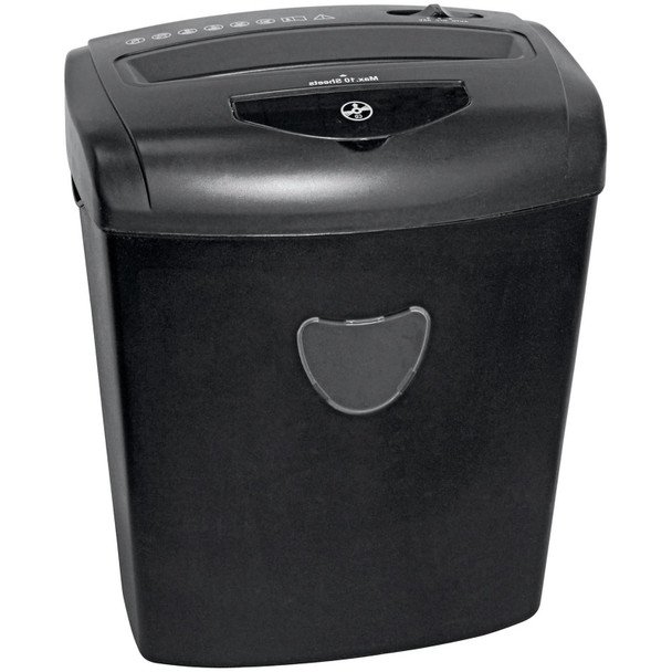 10 Sheet Cross Cut Paper Shredder 21L ProAction DIN P-3 Credit Card CD DVD