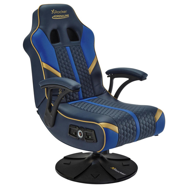 Gaming Chair X Rocker Adrenaline 2.1 Bluetooth RGB Audio Open Box